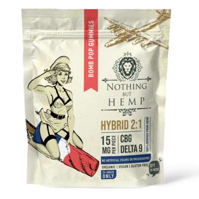 5mg Delta 9 | 10mg CBG | Bomb Pop | Hybrid - Nothing But Hemp Profile Picture