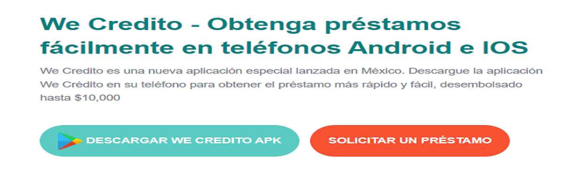 We Credito Cover Image