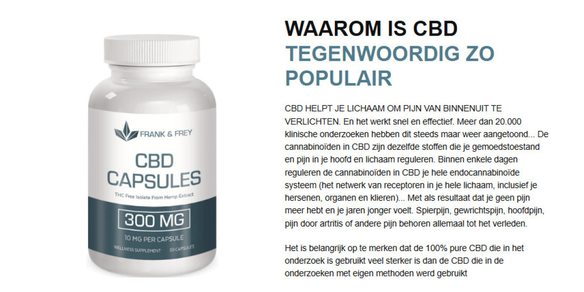 Frank & Frey CBD Capsules Nederland: Beoordelingen en Voordelen in 2025