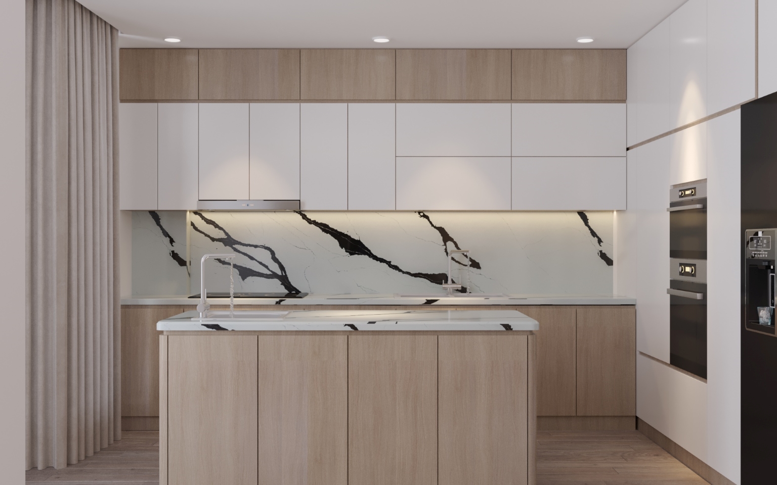 Orion Quartz for Modern Kitchens Countertop Ideas