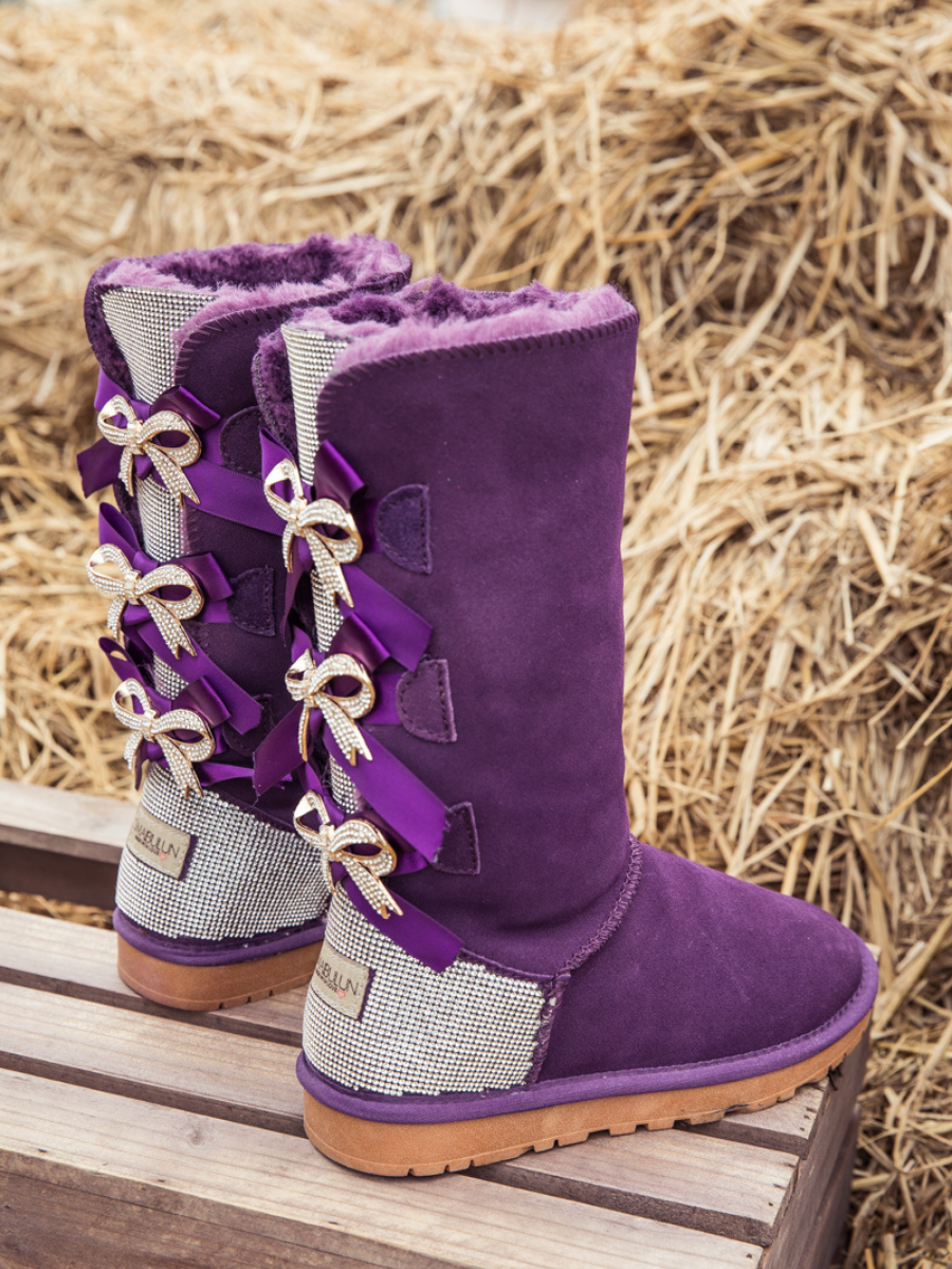 Step Up Your Style with Rhinestone Ugg Boots with Bows