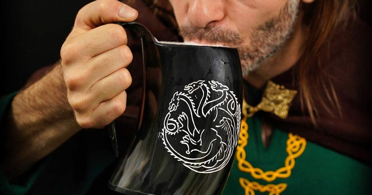 Embrace Viking Spirit with a Premium Drinking Horn Mug and Viking Mugs for Sale