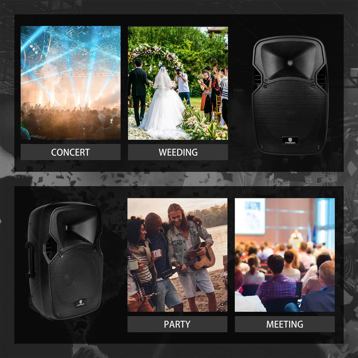 Get the Party Going with PRORECK Party 12 – The Top 1000-Watt Bluetooth Speaker