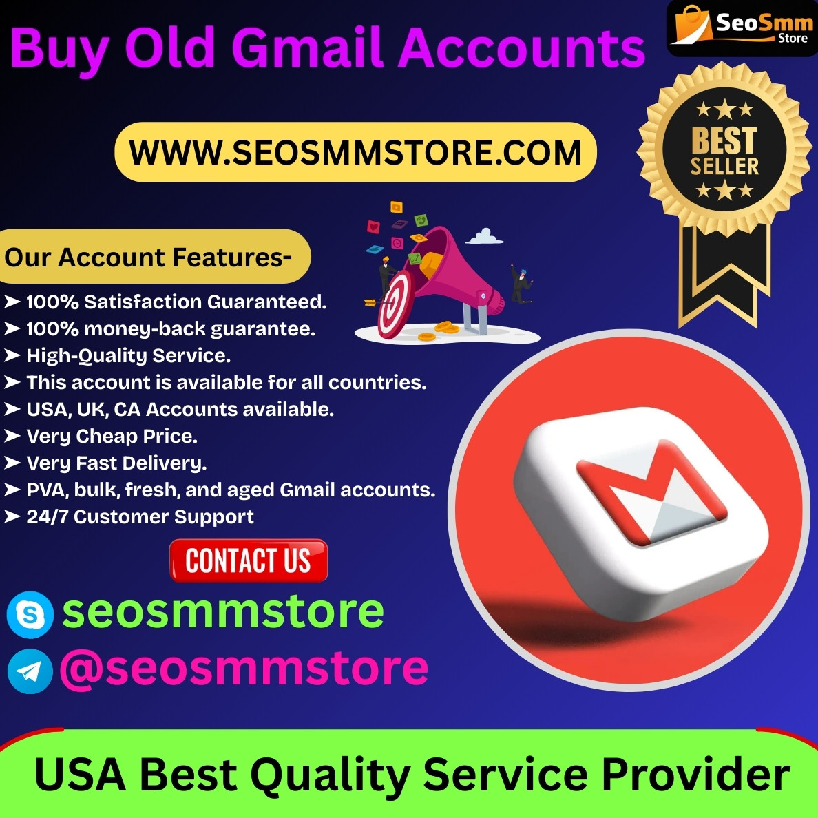 Get Fast Delivery From Us Buy Old Gmail Accounts Profile Picture