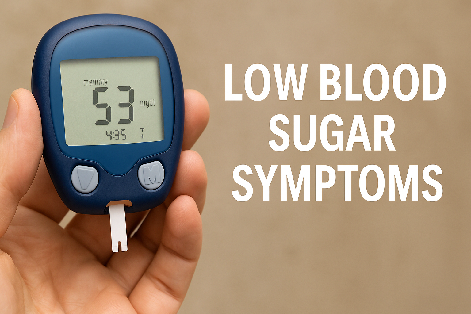 9 Smart Foods to Ease Low Blood Sugar Symptoms Fast