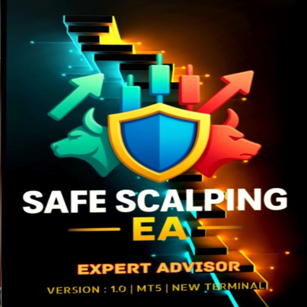 Safe Scalping EA v1.0 MT5 + Presets - AtomFX Store