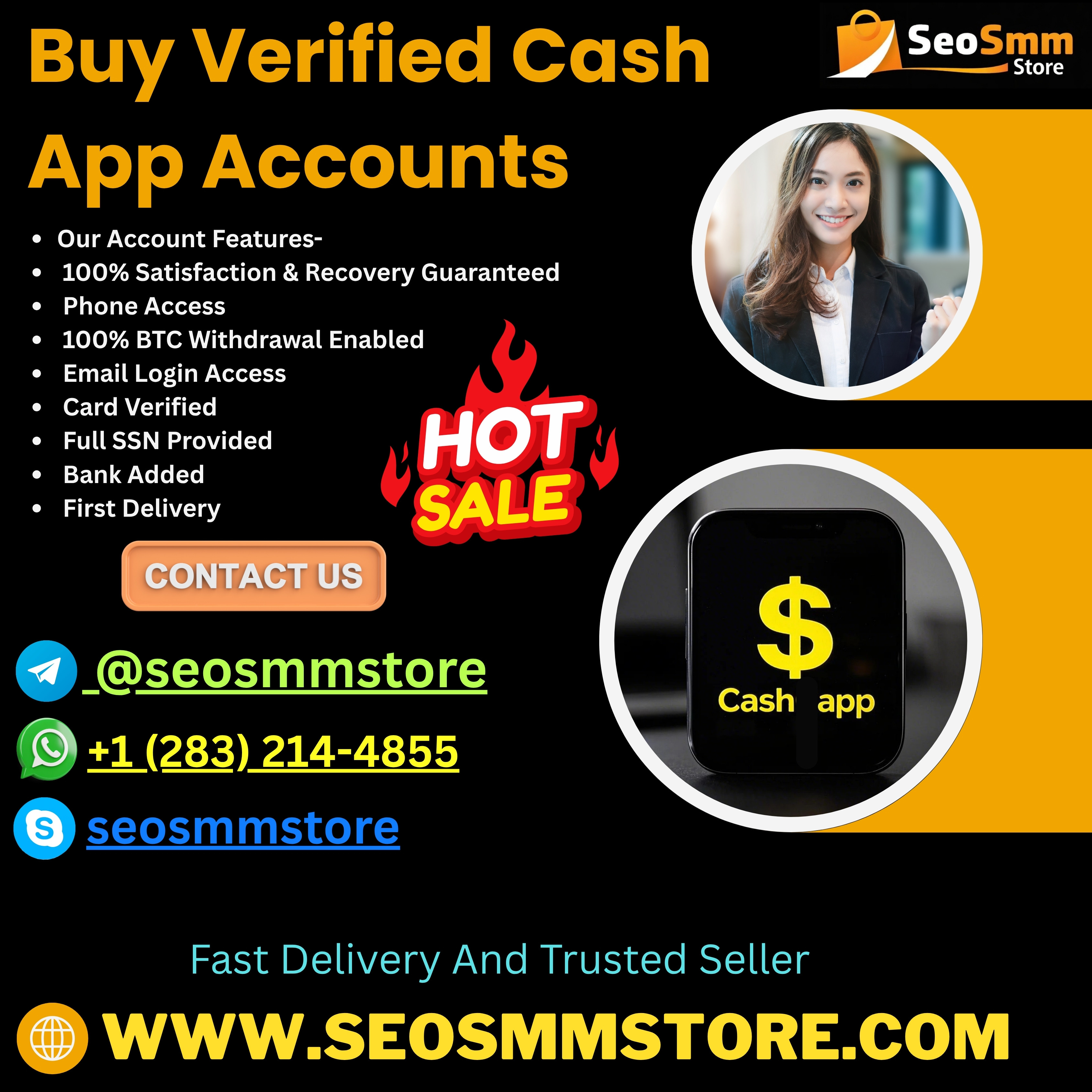 Top Marketing To SEOSMMSTore For Buy Verified Cash App Accounts Profile Picture