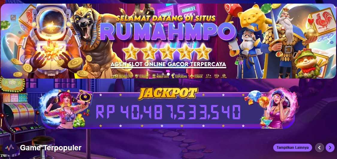 Daftar di RumahMPO: Nikmati Slot Gampang JP Setiap Hari! | RumahMPO: Agen Slot Online Gacor Terpercaya - 楽天ブログ