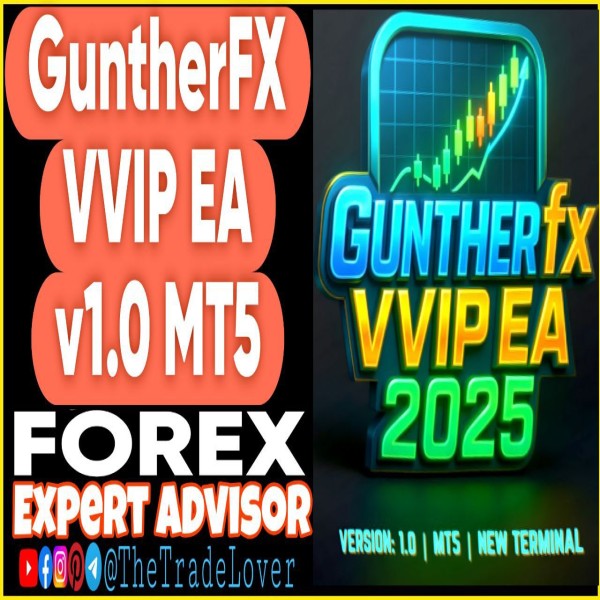 Guntherfx VVIP EA v1.0 2025 MT5 (Works on Build 5120+) | Forex Robot | MT5 Expert Advisor - The Trade Lovers