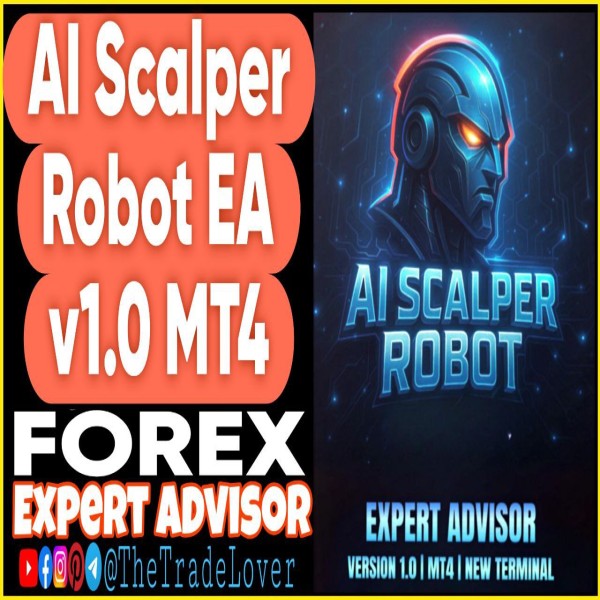 AI Scalper Robot EA v1.0 MT4 (Works on Build 1441+) | Forex Robot | MT4 Expert Advisor - The Trade Lovers