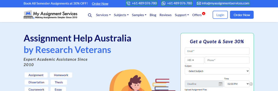 My Assignment Services Cover Image