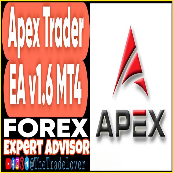 Apex Trader EA v1.6 MT4 (Works on Build 1441+) | Forex Robot | MT4 Expert Advisor - The Trade Lovers