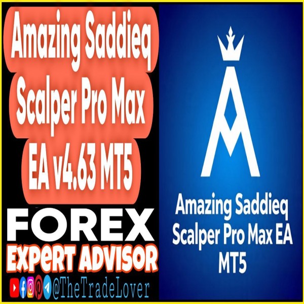 Amazing Saddieqs Scalper EA v4.63 MT5 (Works on Build 5120+) | Forex Robot | MT5 Expert Advisor - The Trade Lovers