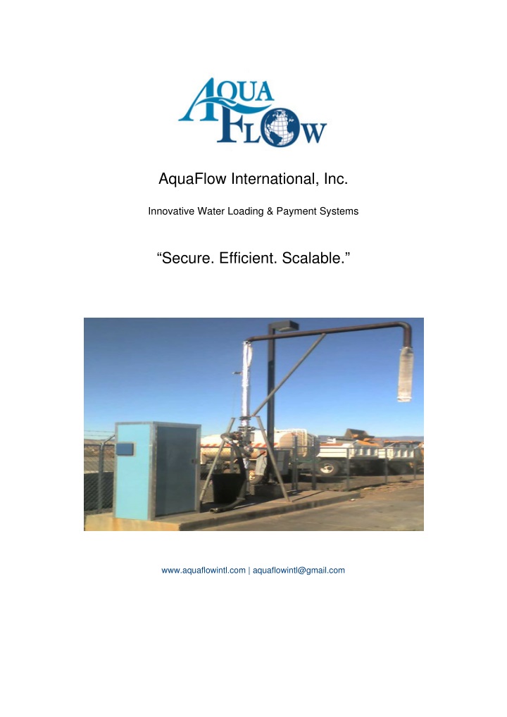 PPT - AquaFlow PowerPoint Presentation, free download - ID:14468364