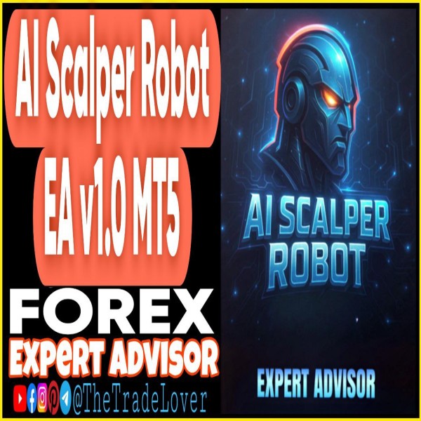 AI Scalper Robot EA v1.0 MT5 (Works on Build 5120+) | Forex Robot | MT5 Expert Advisor - The Trade Lovers