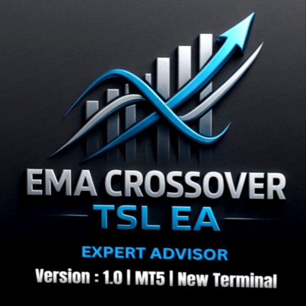 EMA Crossover TSL EA v1.0 MQ5 Source Code - AtomFX Store