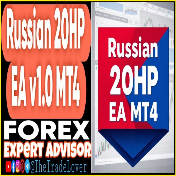 Russian 20HP EA v1.0 MQ4 Source Code (Works on Build 1443+) | Forex Robot | MT4 Expert Advisor - The Trade Lovers