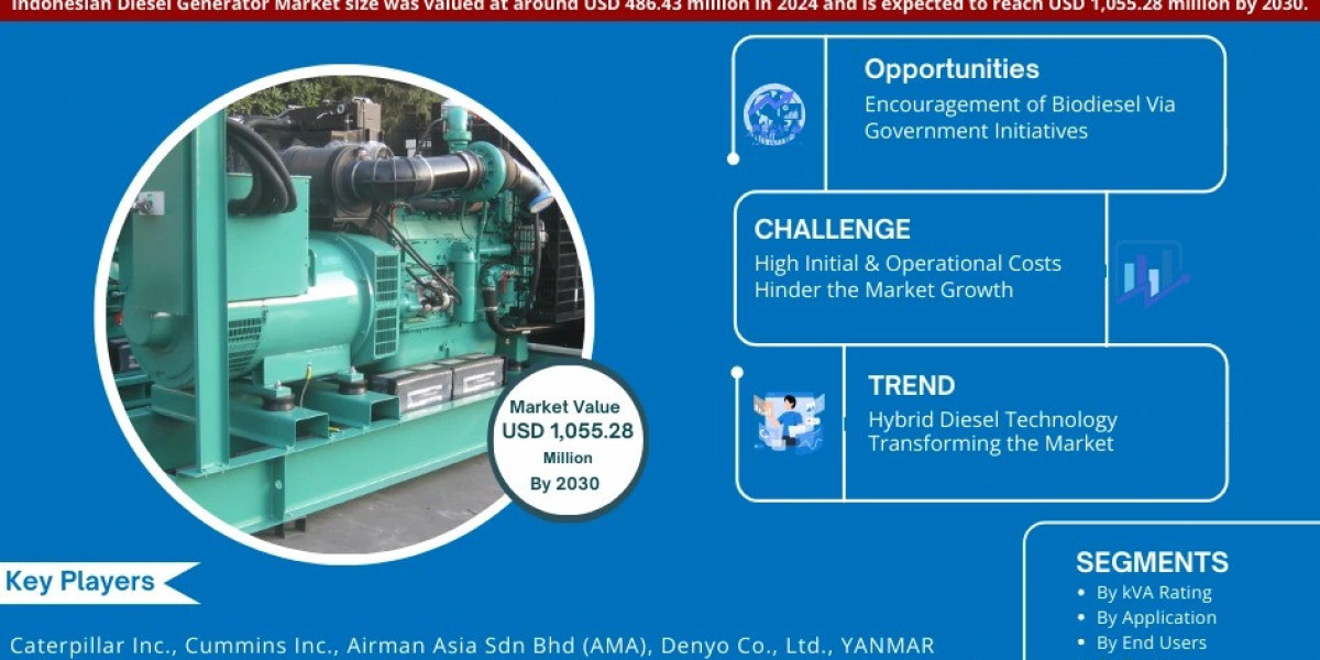 Indonesian Diesel Generator Market Share, Size & Competitive Landscape Report 2030