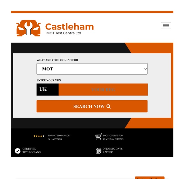 Castleham MOT CENTRE IN TOWN - CALL NOW 01424436414 2 | Pearltrees