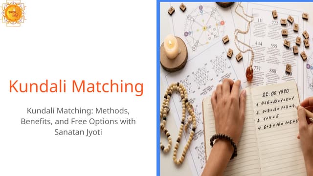 Kundali Matching by Name – Sanatan Jyoti | PPTX