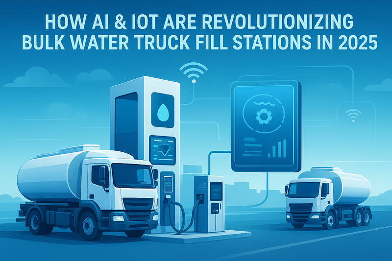 How AI & IoT Are Revolutionizing Bulk Water Truck Fill Stations in 2025 - AquaFlow Int Inc.
