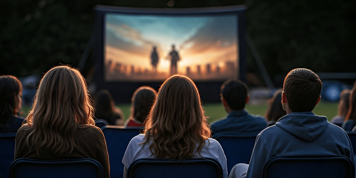 Inflatable Projector Screen Hire - Perfect for Outdoor Movie Events in Australia