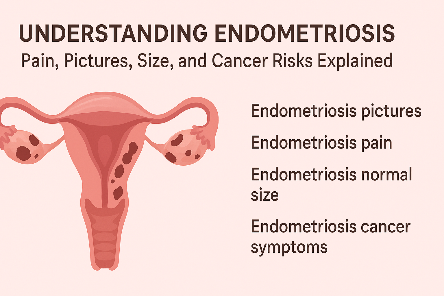 Understanding Endometriosis: Pain, Pictures, Size, and Cancer Risks Explained - Aasha Ayurveda Clinic