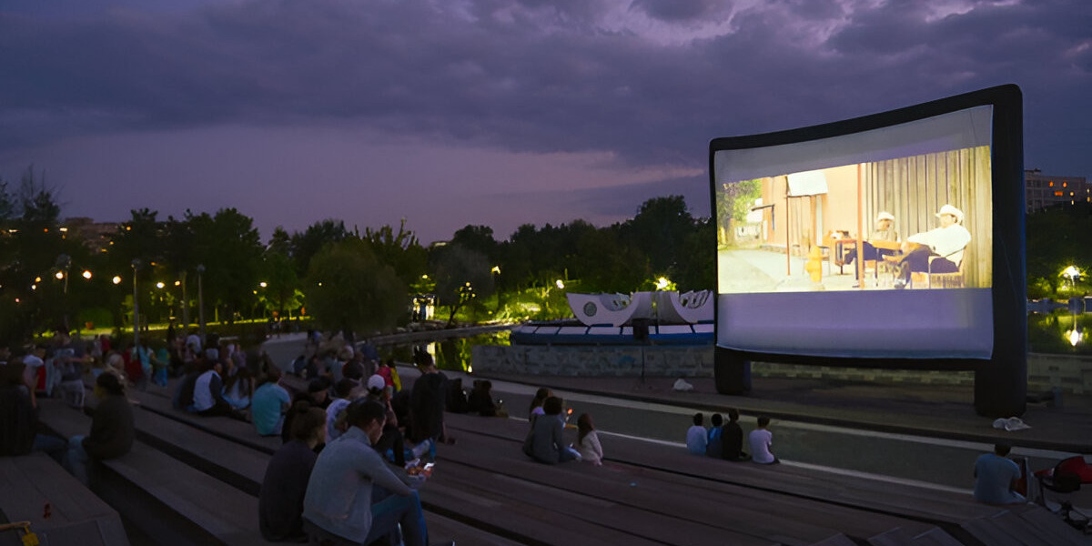 Bringing Home Big Fun with an Outdoor Film Projector Experience