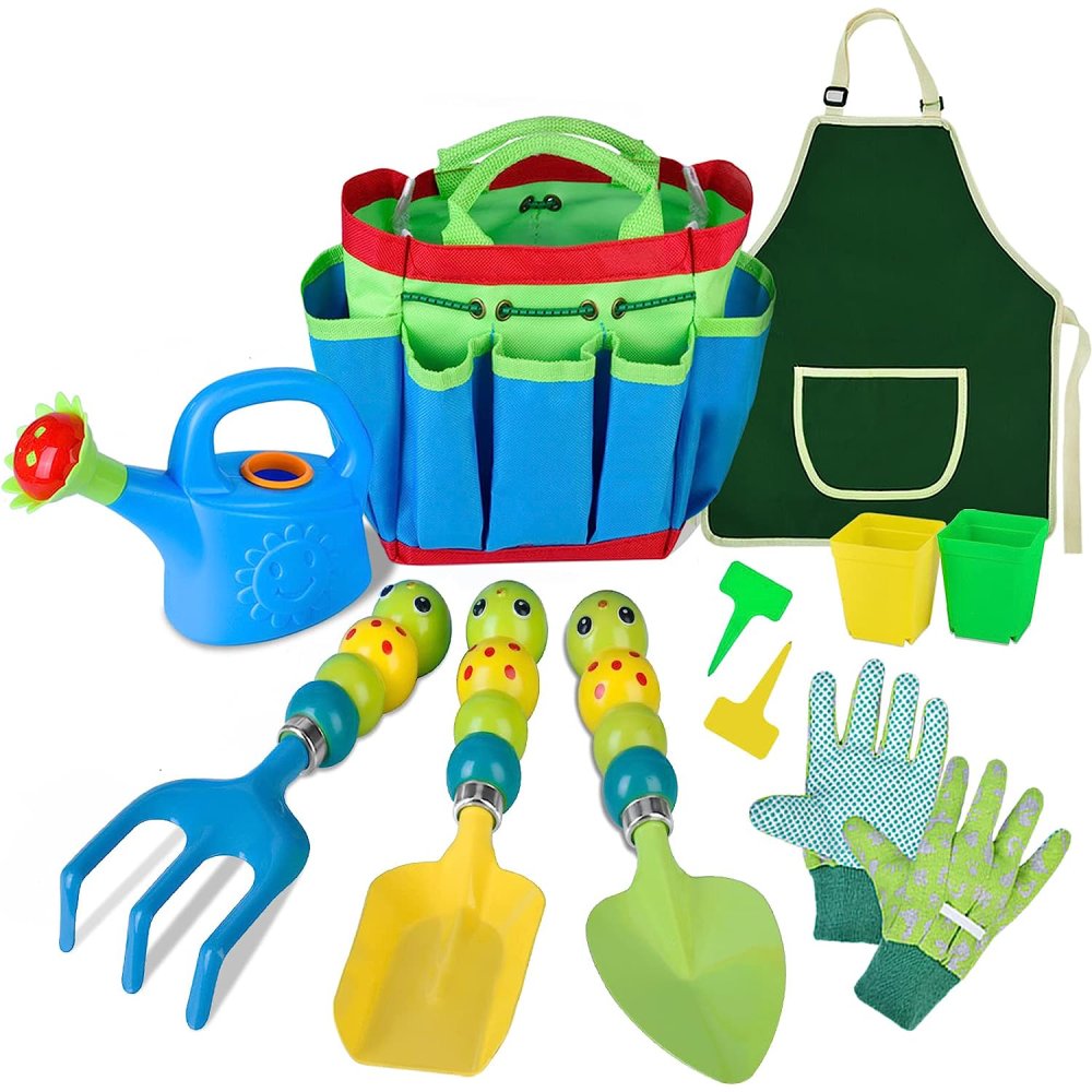 Gardening Kids Tools Set Pretend and Play - Emarkiz.com