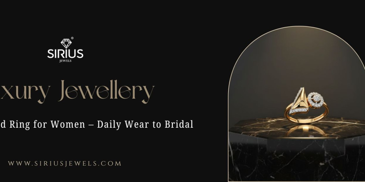 Gold Diamond Ring for Women The Ultimate Style Statement